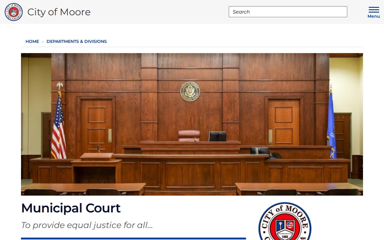 Moore Municipal Court 2026 warrant-clearing notice